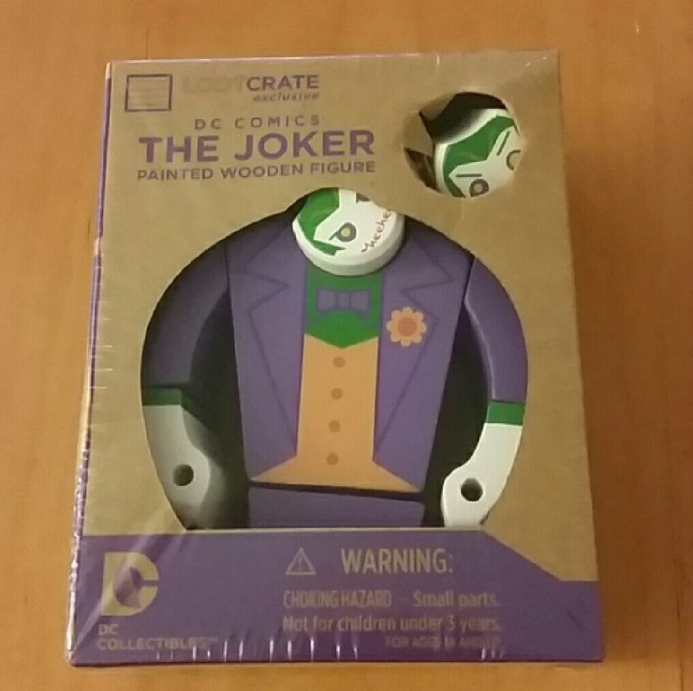 Joket Crate Collectible Decor